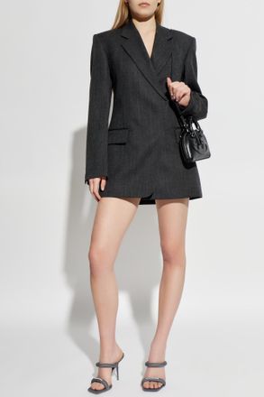 Alexander Wang Wool Blazer, Womens, Grey