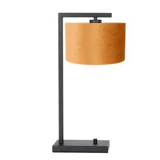 Steinhauer Steinhauer - L&aacute;mpara De Mesa - Stang - Negro - Metal Velours
