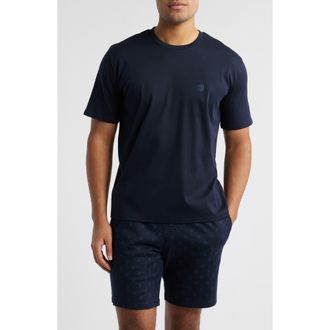 BOSS Relax Lounge T-Shirt in Dark Blue at Nordstrom, Size Large