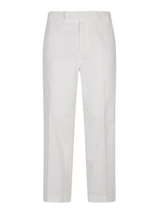 Thom Browne Cotton Straight-Leg Trousers