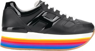 Hogan Rainbow Platform Sole Sneakers