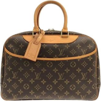Louis Vuitton Pre-owned Handbags, female, Brown, Size: ONE SIZE Pre-owned Monogram Bowling Vanity