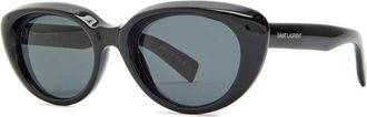 Saint Laurent Cat-eye Sunglasses - Black - One Size