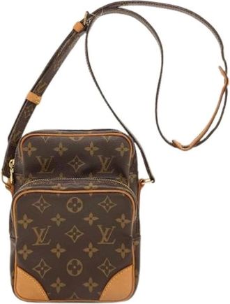 Louis Vuitton Pre-owned Cross Body Bags, female, Brown, Size: ONE SIZE Pre-owned Amazon Shoulder Bag