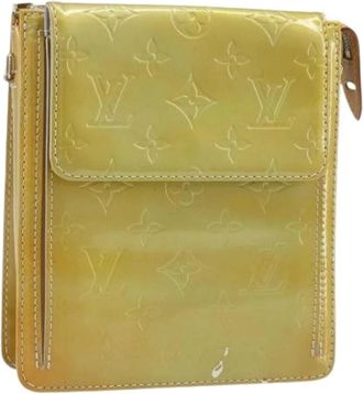 Louis Vuitton Pre-owned Cross Body Bags, female, Yellow, Size: ONE SIZE Pre-owned Vintage Accessory Pouch