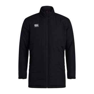 Canterbury Of New Zealand Heren Club Thermoreg Gewatteerd Jasje (Zwart)