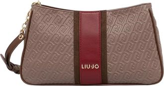 Liu Jo Kleine crossbody tas - Dames - Schoudertassen - Bruin - ONE Size - Polyester - Tassen