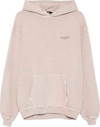 Represent Felpa Owners Club con cappuccio - Toni neutri