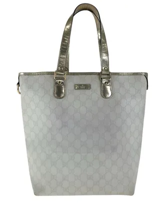 Gucci Gg Supreme Canvas Enamel Tote Shoulder Bag (Authentic Pre-Loved)