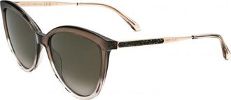 Jimmy Choo London Womens BELINDA 56 S 08M Sunglasses - Brown - One Size