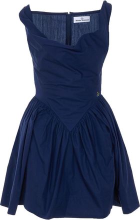 Vivienne Westwood Blue Mini Sunday Dress