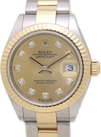 Rolex Stainless Steel yellow gold (18K) Wristwatch (Pre-Owned)