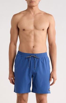 Hurley Solid Volley Swim Shorts in Submarine at Nordstrom Rack, Size X-Large