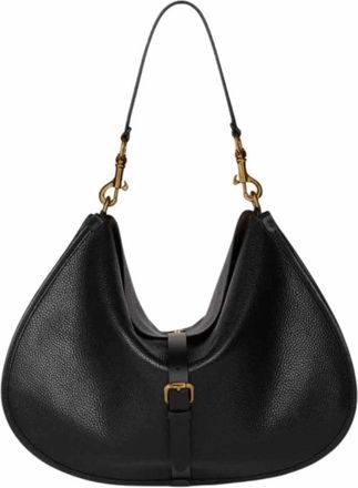 Etro Crossbody Pony XL Tas - Dames - Schoudertassen - Zwart - ONE Size - Leer - Tassen