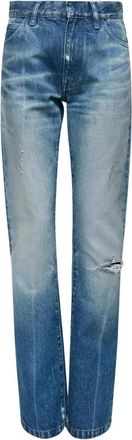 Maison Margiela Pantalone 5 Tasche - Dames - Regular Fit Jeans - Blauw - W28 - Denim - Jeans
