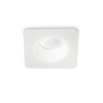 Netlighting Room65 Square Recessed Downlight White IP65 3000K 8W