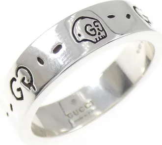 Gucci Silver Silver 925 Band Ring (Pre-Owned)