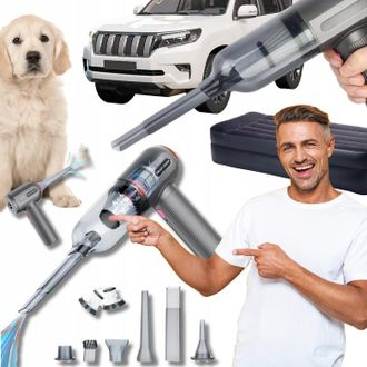 OEM Aspiradora Port&aacute;til Inal&aacute;mbrica Con Carga R&aacute;pida Y Eficiente Para El Coche
