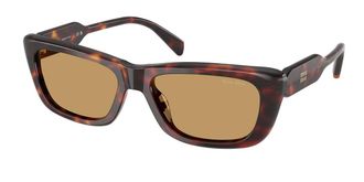 Miu Miu MUB12S 27L10Y Womens Sunglasses Tortoiseshell Size 56
