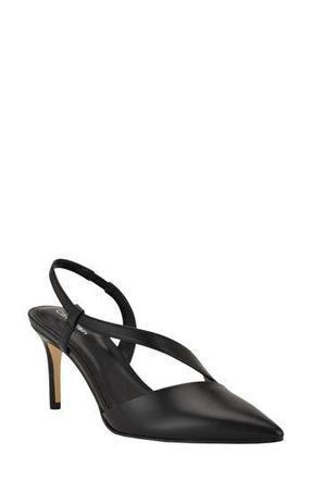 Calvin Klein Jistine Slingback Pump in Black at Nordstrom Rack, Size 6.5