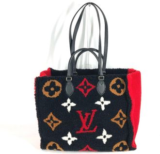 Louis Vuitton Black Red Color Shoulder Bag Tote Bag (Pre-Owned)