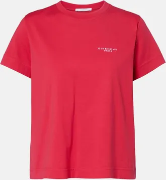 Givenchy Logo cotton jersey T-shirt