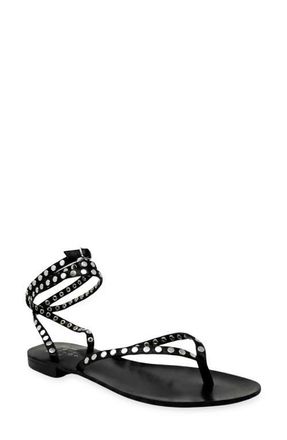 Shushop Bibi Ankle Strap Sandal in Black at Nordstrom, Size 7.5