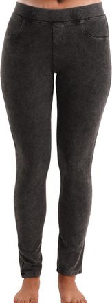 French Kyss Womens Mid Rise Jegging In Dark Gray