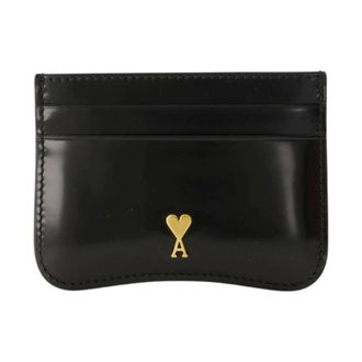 Ami Wallets & Cardholders, male, Black, Size: ONE SIZE Paris Cardholder