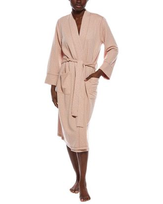 Natori Quilted Geo Knit Jacquard Robe