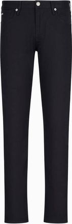 Emporio Armani J06 Stretch-Twill Slim-Fit Trousers, Waist Size 30
