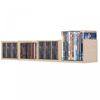 HOMCOM 95Lx17Wx16.5H cm Multi-Media Storage Wooden Shelf - Home Living | TJ Hughes