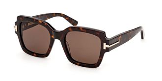 Tom Ford TI0035 52E Womens Sunglasses Tortoiseshell Size 53