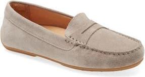 Samuel Hubbard Free Spirit Driver Loafer in Grey Suede at Nordstrom Rack, Size 7.5