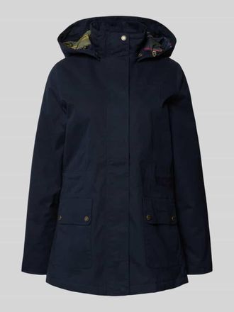 Barbour Regular Fit Funktionsjacke aus Baumwoll-Mix Modell BUTTERCUP in Marine, Gr&ouml;&szlig;e 34