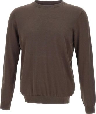 KANGRA Sweaters Bruin - Heren - Ronde hals truien - Bruin - XL - Katoen - Truien & Vesten