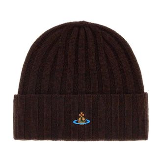 Vivienne Westwood Berretto Classico - - Accessories - Donna - Marrone - ONE SIZE