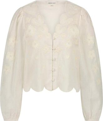 Fabienne Chapot Mujer, Blusas y Camisas, Beige, Talla: XL