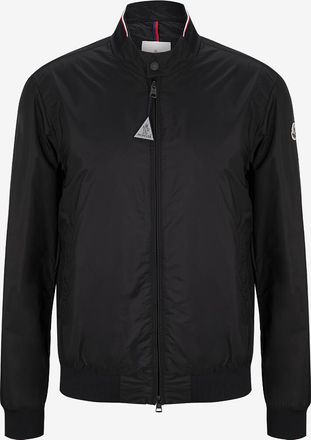 Moncler Wasserdichte Bomberjacke mit Strick Reppe