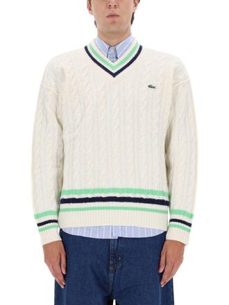 Lacoste Cable-Knit Sweater
