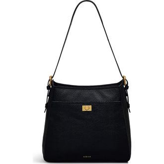 Radley London Brook Avenue Medium Zip Top Shoulder Bag in Black at Nordstrom Rack