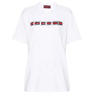 Gucci Logo-print Cotton T-shirt