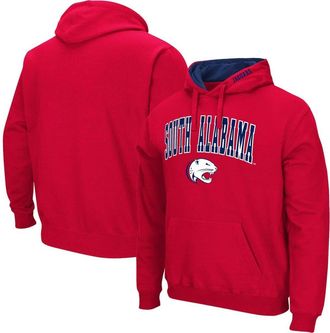Colosseum Mens Colosseum Red South Alabama Jaguars Arch & Logo 3.0 Pullover Hoodie at Nordstrom, Size Medium