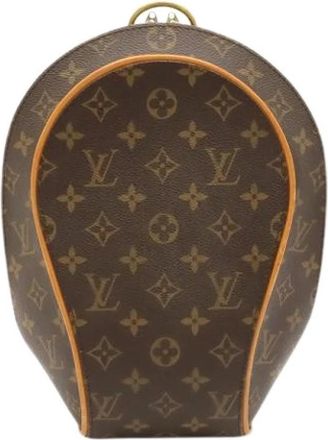 Louis Vuitton Pre-owned Monogram Canvas Rugzak - Dames - Vintage Handtas - Bruin - ONE Size - Vintage