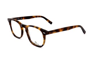 Lacoste Mens 50 mm Havana Eyeglasses
