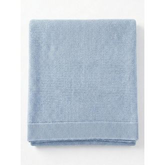 Anaya with Love Harbor Knit Throw in Coastal Blue at Nordstrom