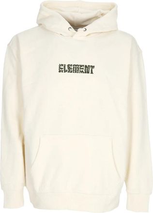 Element Cipher Hoodie Lichtgewicht Sweatshirt Kangoeroezak - Heren - Hoodies - Beige - S - Katoen - Hoodies & sweatvesten