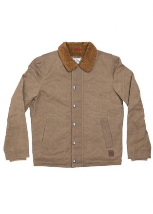 Iron And Resin Mens 1St Gen Waxed Nautilus Jacket In Field Tan