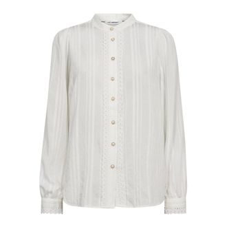 Co'Couture Overhemden, Dames, Wit, XL, Shirts