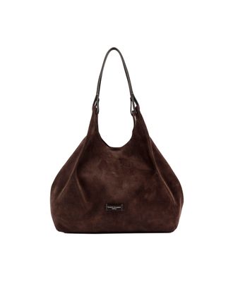 Gianni Chiarini Moka Dua Suede Tote Bag